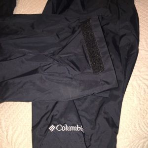 Boys Columbia Rain Pants, Large